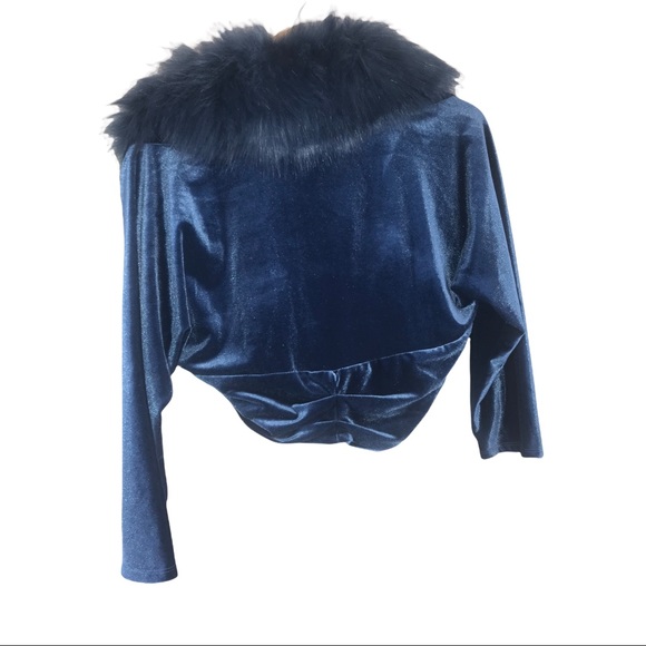 Tahari Arthur S. Levine Teal Shrug coat , Size XL - Picture 9 of 16